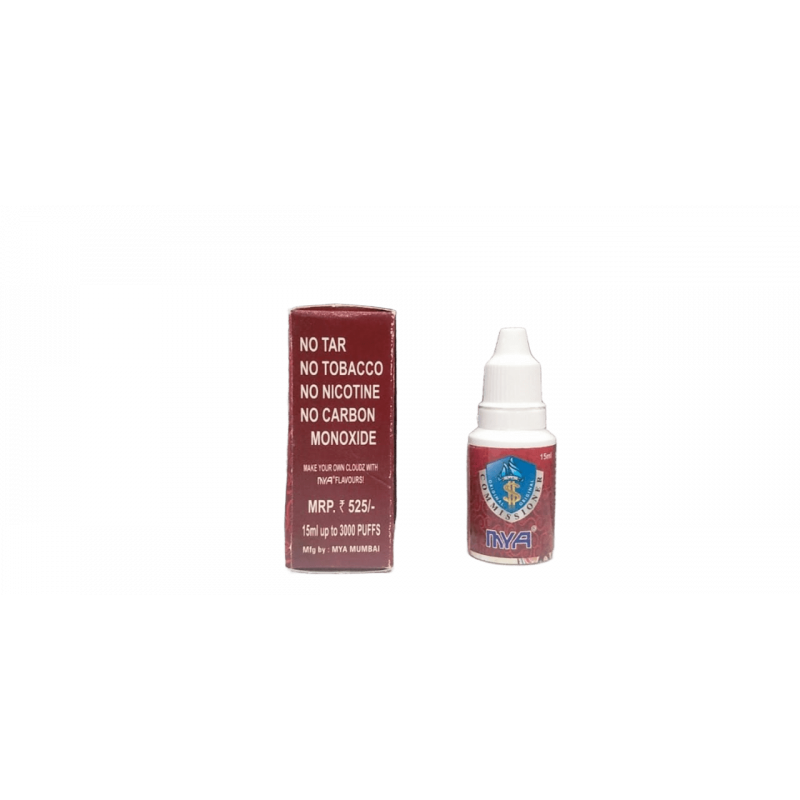Mya Commissioner Hookah Flavour 15 ml | Original Juice Flavor For Vapes