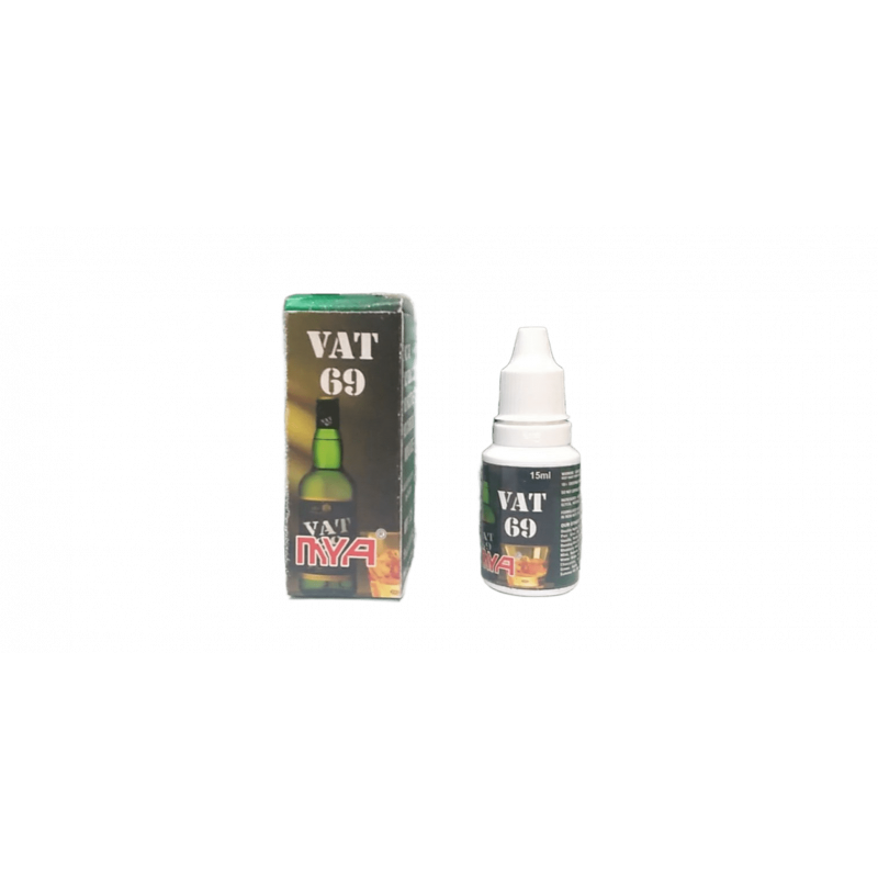 Mya VAT 69 Flavour 15 ml | Original Smoke Juice Tobacco Free Flavor For Vapes