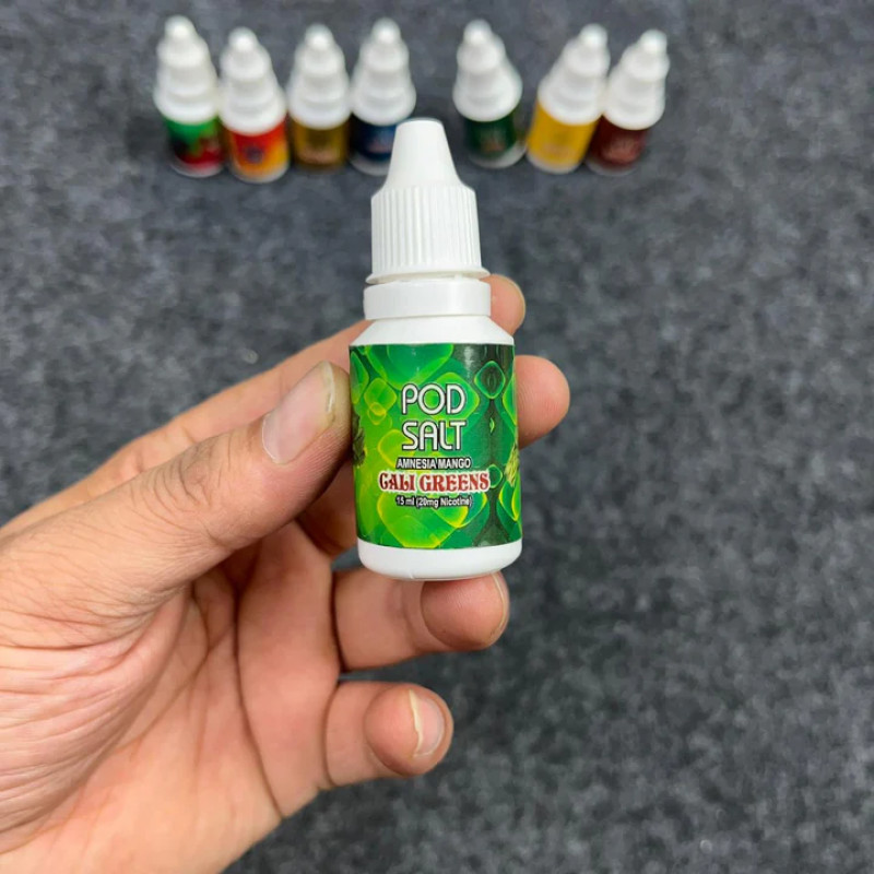 Cali Greens 15ML Pod Salt Flavour | 20mg Nicotine Juice