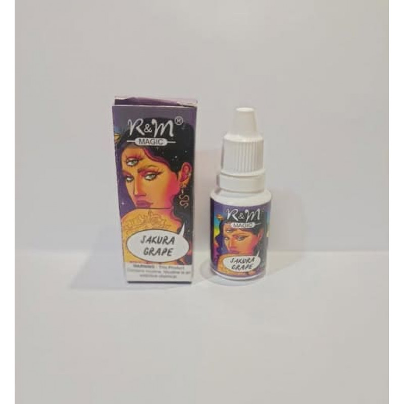 R&M 50mg Nicotine Shakura Grape Flavour | Vape E-Liquid Flavor
