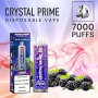 Crystal Prime 7000 Puff Disposable Pod | 3D Vape Rechargeable E-Cigarette