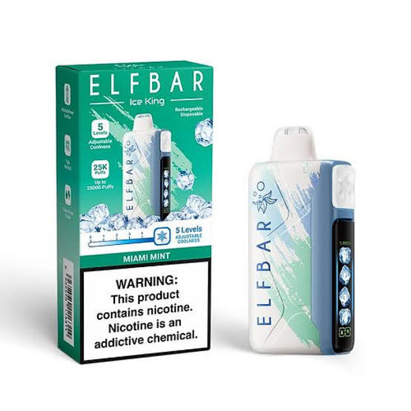 Elf Bar Ice King Disposable Vape 30K Puff | 30000 Puffs 5% Nic Pod