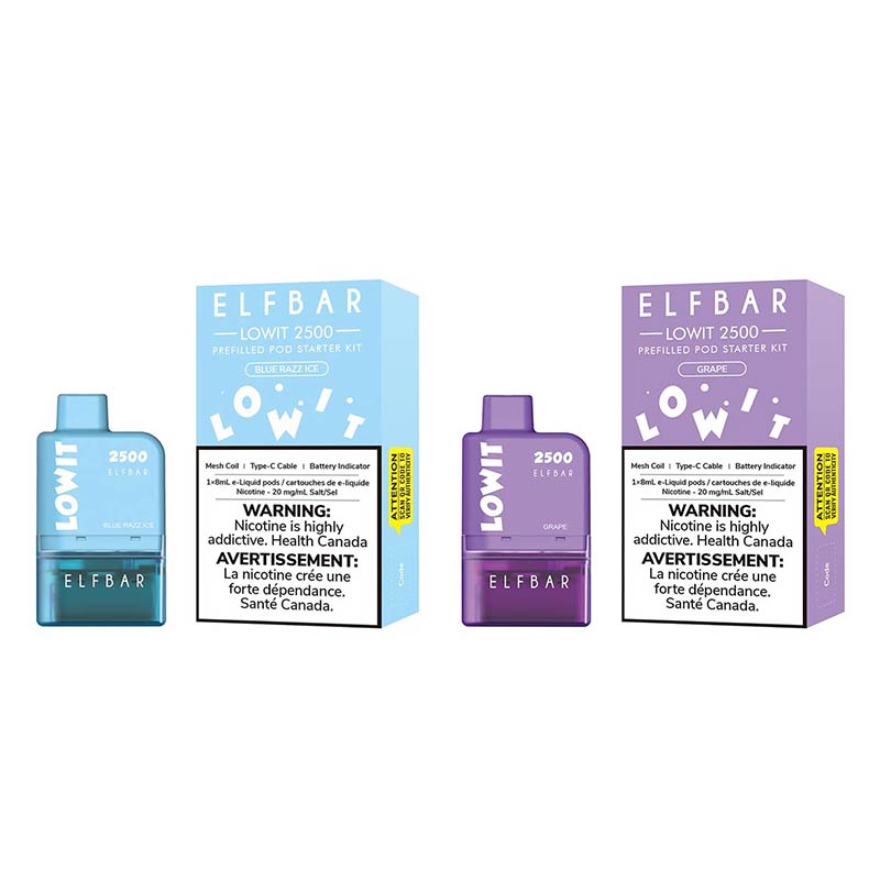 ELF BAR LOWIT Disposable Vape 5500 Puffs | Hokkah yyE-Cigarette Vaporizer