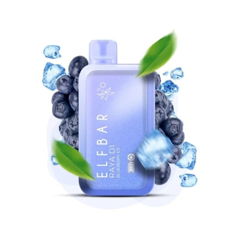 ELF BAR RAYA D1 Disposable Vape | 13000 Puffs Rechargeable Pod E-cigarette