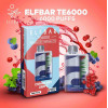 Elf Bar TE6000 Disposable Vape Nic 5Mg | 6000 Puffs E Cigarette | 15Ml 5% Rechargeable Vaporiser