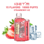 IGet Flare B10000 Disposable Vape | 10000 Puff Strawberry ice | 5% Nicotine | Vaporiser E-Cigarette