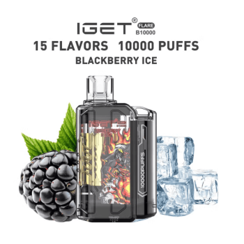 IGet Flare Disposable Vape 10000 Puff | Watermelon Ice | 5% Nic | B10000 E-Cigarette Vaporiser