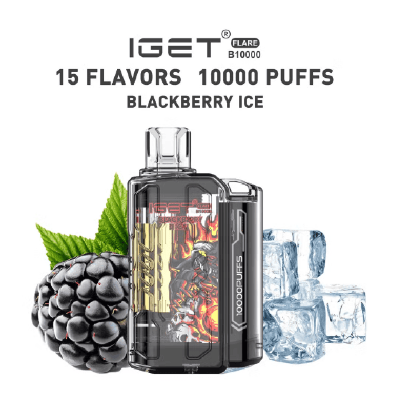 IGet Flare Disposable Vape 10000 Puff | 5% Nic | B10000 E-Cigarette Vaporiser