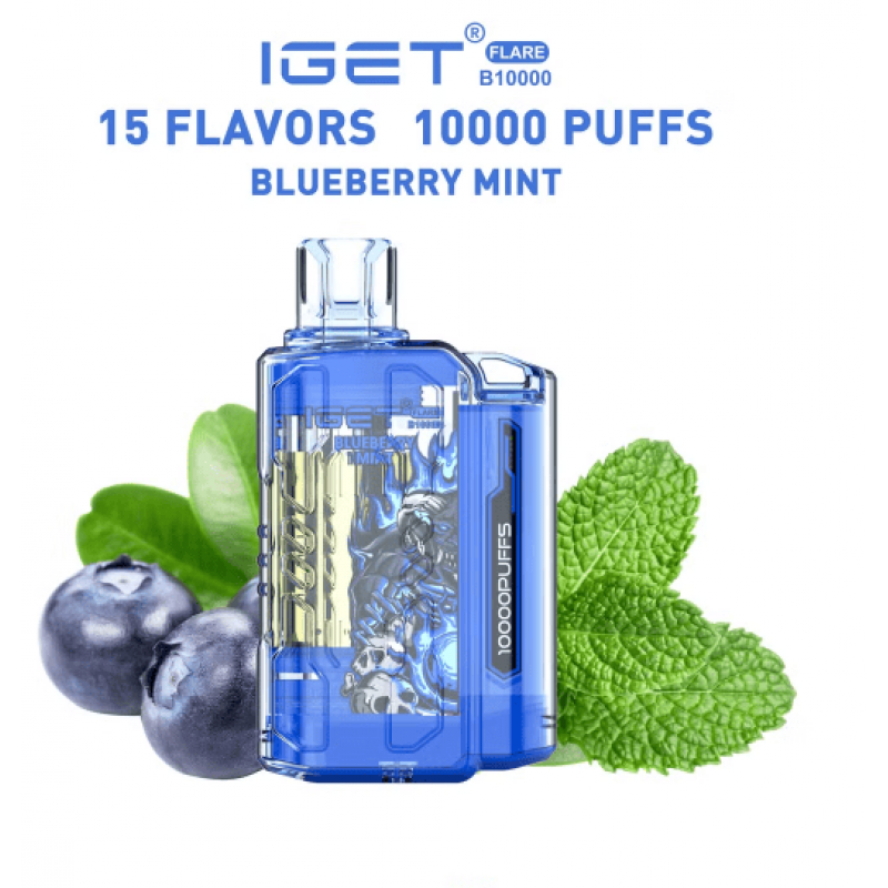 IGet Flare B10000 Disposable Vape | 10000 Puffs E-Cigarette | 5% Nic Hookah