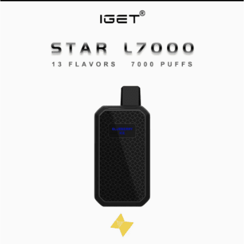 IGet Star Disposable Vape 7000 Puffs Mango | POD Device | 5% 50mg Nic Salt