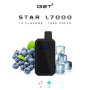 IGet Star Disposable Vape 7000 Puff | Blackberry Flavour | POD Device | 50mg 5% Nicotine