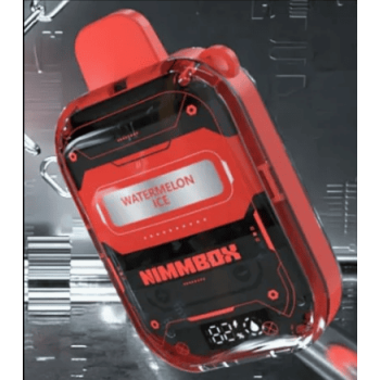 Nimmbox 8500Puff Disposable Vape | Blueberry Peach Gummy | Rechargeable Type-C | 5% Nic E-Cigarette