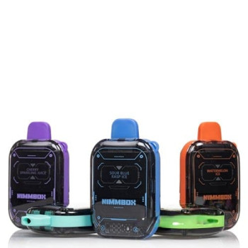Nimmbox 8500 Puff Grapes Ice Disposable Vape | Rechargeable | 5% Nicotine Vaporiser