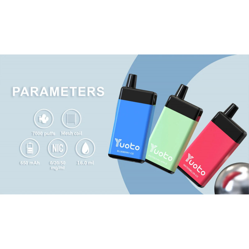 YUOTO Beyonder Disposable Vape | Rechargeable 7000 Puffs