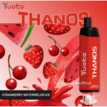 Yuoto THANOS 5000 Puff Disposable Vaporizer | 5% Nicotine Vape | E-Cigarette Rechargeable