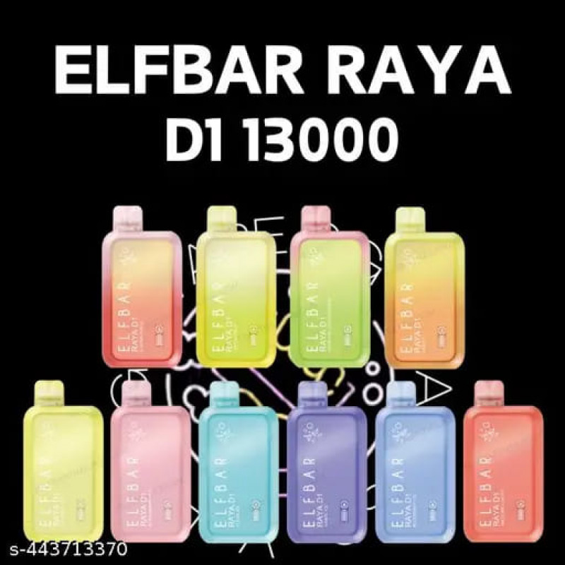 Elf Bar Raya D1 Disposable Vape | 13000 Puffs Rechargeable E-Cigarette