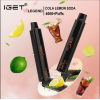Iget Legend Disposable Vape | 4000+ Puffs 50mg Nicotine Salt