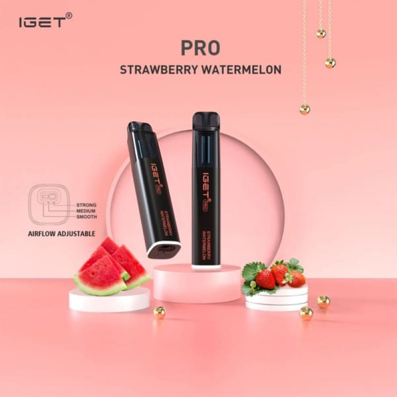 Iget Pro Disposable E-Cigarette | 5000+ Puffs Adjustable Airflow