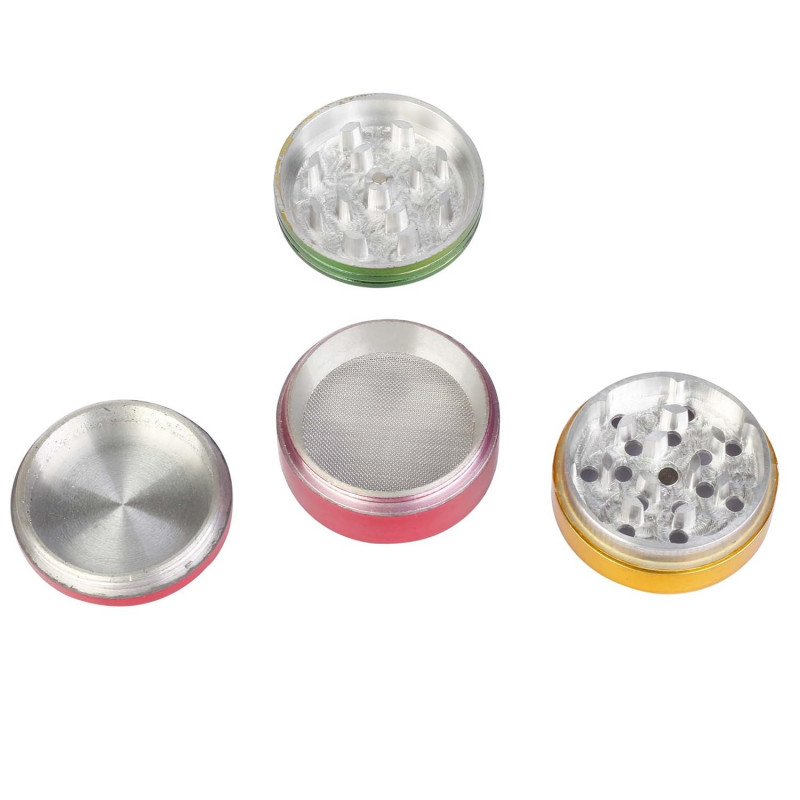 Glass Percolator Ice Bong 8.2 Inch Multi Leaf Design