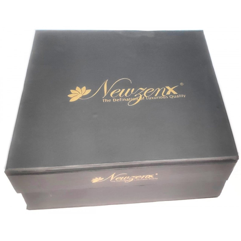 Glass Percolator Ice Bong 8.2 Inch Multi Leaf Design