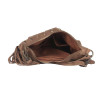 Antin Suede Leather Fringe Hobo & Shoulder Bag - Brown Tan