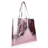 Antin Pink Metallic Shoulder / Tote Bag for Women & Girls