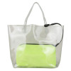 Antin Transparent Handbag | Shoulder/Tote Bag | Neon Nylon Clutch