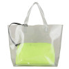Antin Transparent Handbag | Shoulder/Tote Bag | Neon Nylon Clutch