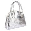 Antin Silver Croco Texture Handbag | Sling/Shoulder Bag