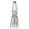 Antin Silver Croco Texture Handbag | Sling/Shoulder Bag