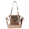 Antin Metallic Faux Leather Shoulder Bag | Animal Print Tote bag