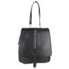 Antin Faux Leather Backpack (2 in 1) | front zip pocket