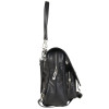 Antin Faux Leather Backpack (2 in 1) | front zip pocket