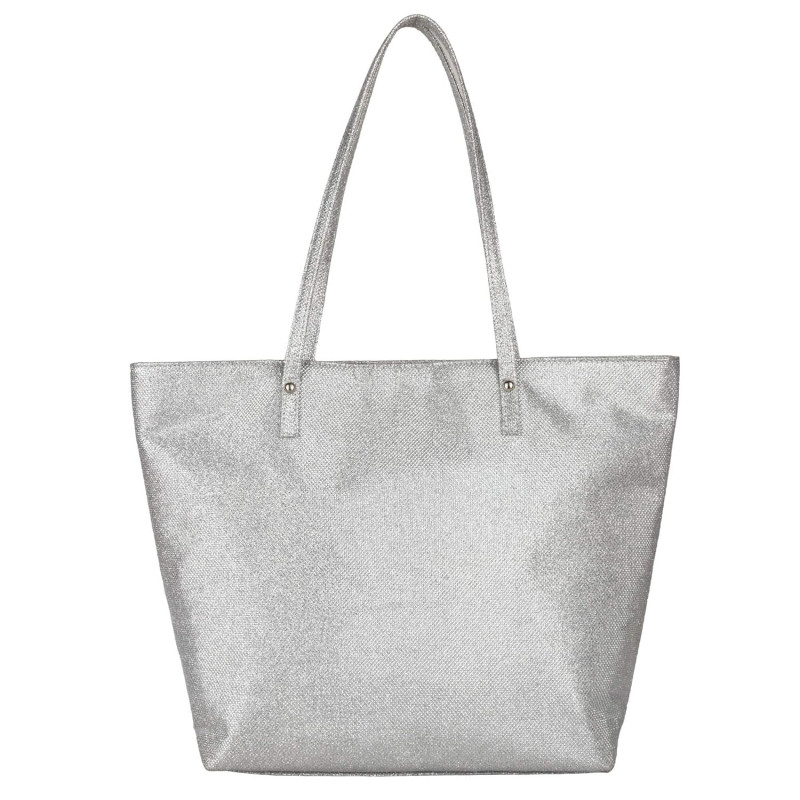 Antin Silver Shimmery Tote Bag | Women's Handbag