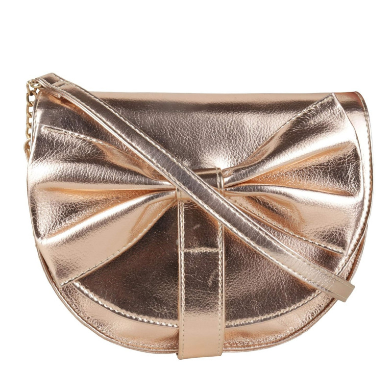 Antin Bow Sling Bag | Shoulder Bag - Rose Gold