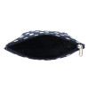 Antin Cotton Canvas Blue Pouch with White Polka Dot