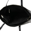 Antin Faux Leather Tote Bags Wear as Shoulder & Handbag - Black-Gold