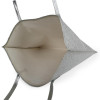 Antin Silver Shimmer Tote Bag for Women & Girls
