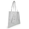 Antin Silver Shimmer Tote Bag for Women & Girls