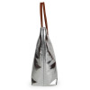 Antin Silver Metallic Fatty Tote Bag | Shoulder & Hand bags