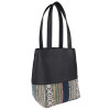 Antin Top Handle Woven Fabric & PU Handbag | Bucket Bag, Shoulder Bag