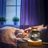 NEEVA CRAFT 3D Moon Astronaut Crystal Ball Night Light with Wooden Base - LED USB Table Lamp for Kids, Teens, and Home Decor(Astronut) NEEVA CRAFT 3D Moon Astronaut Crystal Ball Night Light with Wooden Base - LED USB Table Lamp for Kids, Teens, and Home Decor(Astronut)