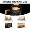 NEEVA CRAFT 3D Moon Astronaut Crystal Ball Night Light with Wooden Base - LED USB Table Lamp for Kids, Teens, and Home Decor(Astronut) NEEVA CRAFT 3D Moon Astronaut Crystal Ball Night Light with Wooden Base - LED USB Table Lamp for Kids, Teens, and Home Decor(Astronut)