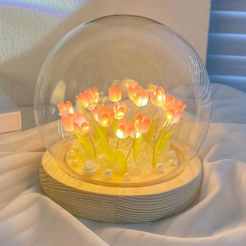 NEEVA CRAFT 3D Moon Astronaut Crystal Ball Night Light with Wooden Base - LED USB Table Lamp for Kids, Teens, and Home Decor(Astronut) NEEVA CRAFT 3D Moon Astronaut Crystal Ball Night Light with Wooden Base - LED USB Table Lamp for Kids, Teens, and Home Decor(Astronut)