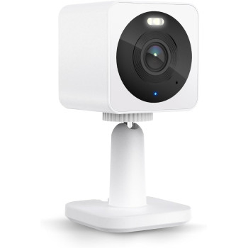 1080p Wi-Fi Indoor/Outdoor Security Camera with Color Night Vision | Motion detection | built-in spotlight | 2-way Audio | Works with Alexa & Google