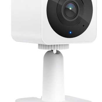 1080p Wi-Fi Indoor/Outdoor Security Camera with Color Night Vision | Motion detection | built-in spotlight | 2-way Audio | Works with Alexa & Google