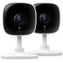 TP-Link Tapo C110P2 2K Indoor Security Camera | Wired CCTV Cam with Baby & Dog Monitor for Home, Office | SD Card Support