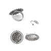 German Silver Oxidised Jewellery Set | Traditional Threaded Choker Necklace for Women