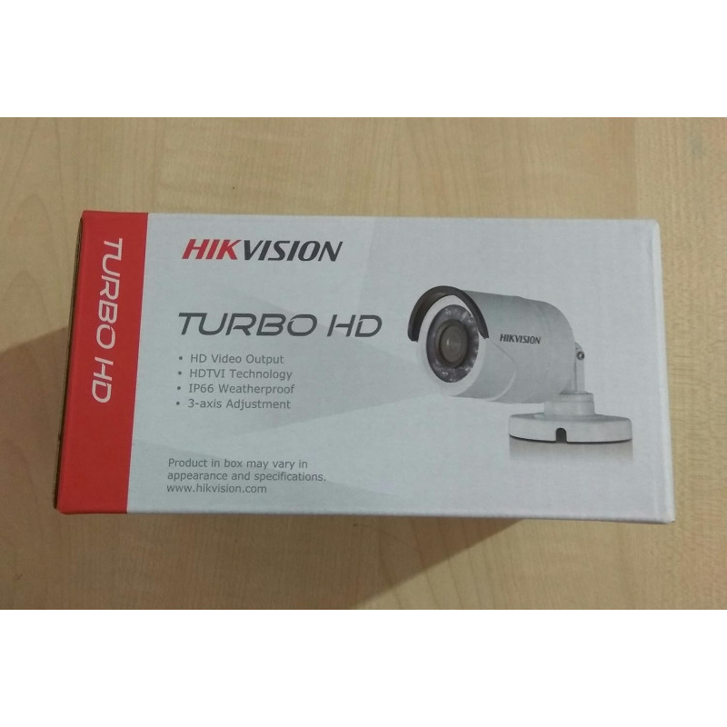 HIKVISION DS-2CE1AC0T-IRPF 1MP (720P) Wireless Turbo HD Outdoor Bullet Camera, White
