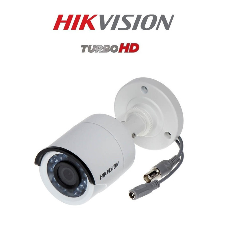 HIKVISION DS-2CE1AC0T-IRPF 1MP (720P) Wireless Turbo HD Outdoor Bullet Camera, White